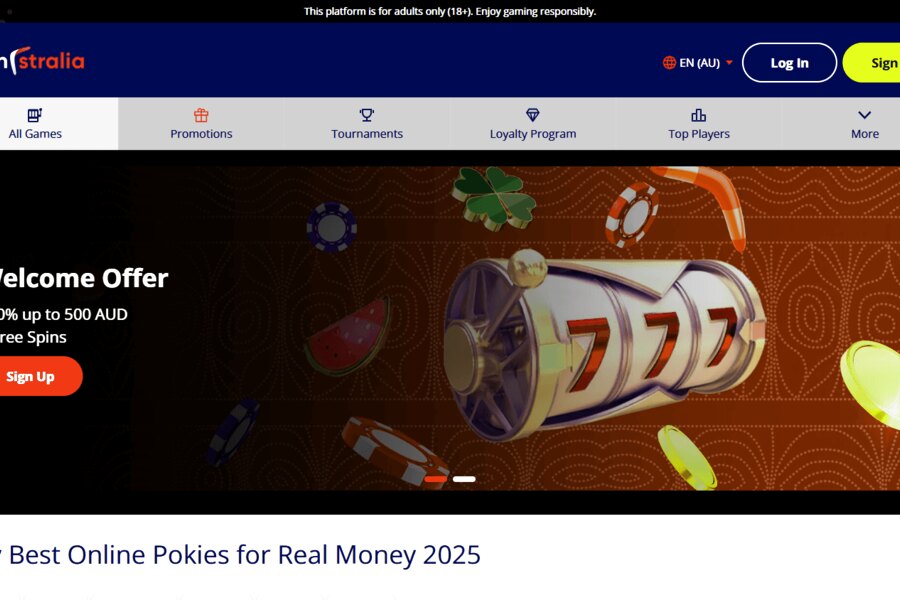 Spinstralia Casino Exciting Bonuses Await You